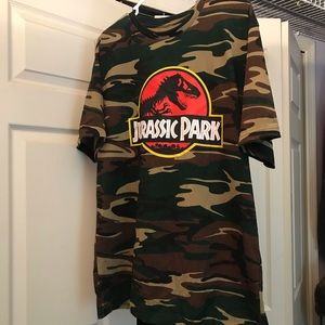 Jurassic Park Camouflage Shirt